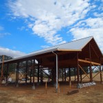 New roof on the Barn