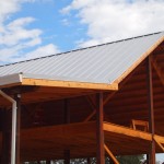 New roof on the Barn